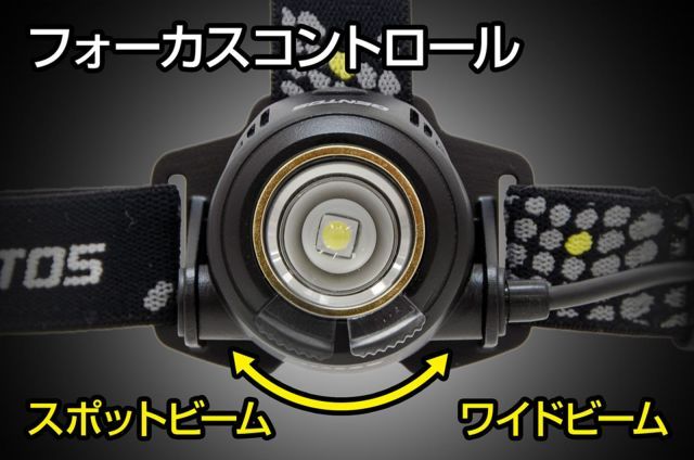 送料無料】GENTOS(ジェントス) LED ヘッドライト USB充電式 【明るさ