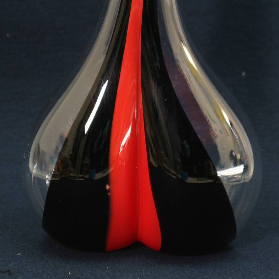 美品】 Riedel リーデル ブラック・タイ スマイル レッド デカンタ