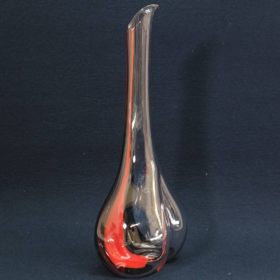 美品】 Riedel リーデル ブラック・タイ スマイル レッド デカンタ