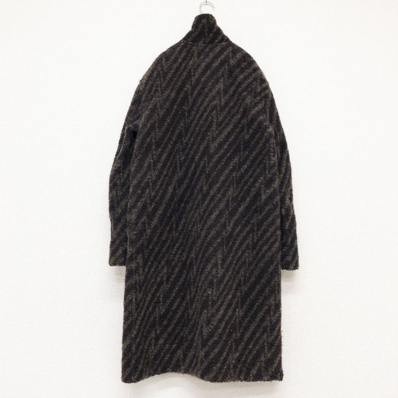 MISSONI ミッソーニ ロングコート リバーシブル モヘヤ ウール