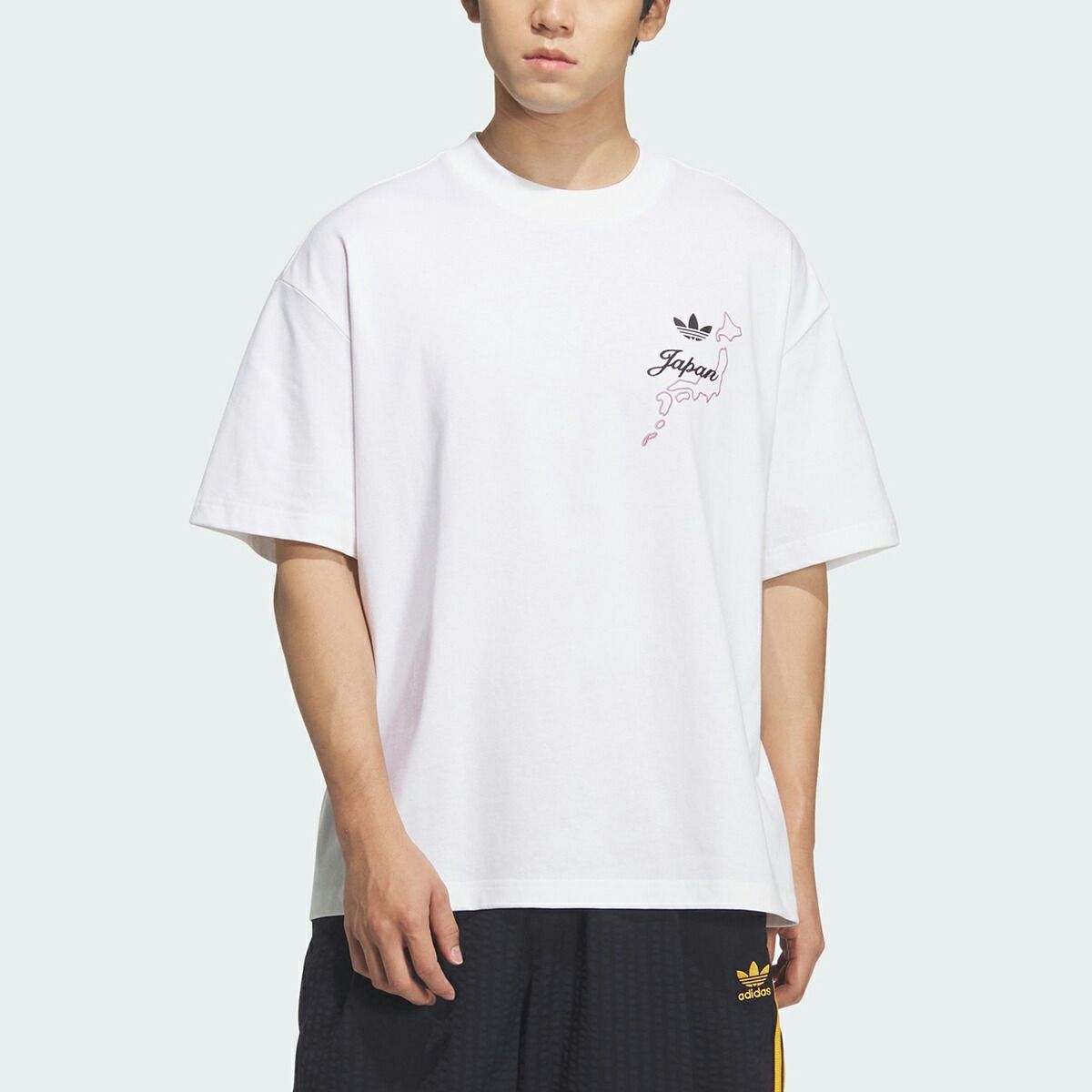 アディダス ジャパン ショートスリーブ Tシャツ ホワイト adidas JAPAN