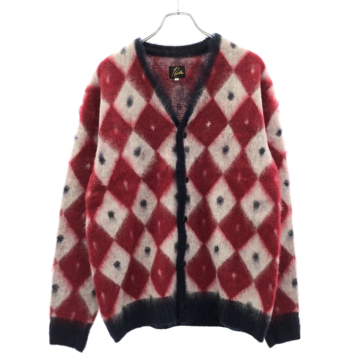 Needles ニードルズ Mohair Cardigan Diamond ダイアモンドモヘア