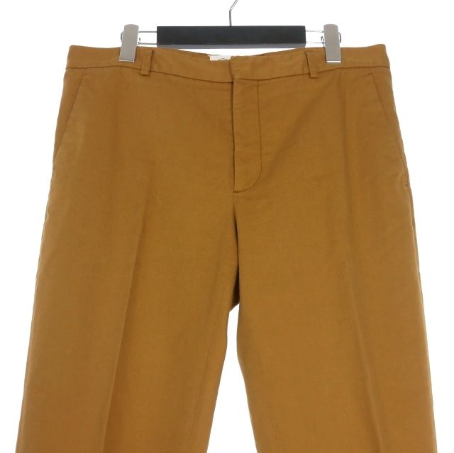 メゾンマルジェラ Maison Margiela コットンリネン クロップドパンツ