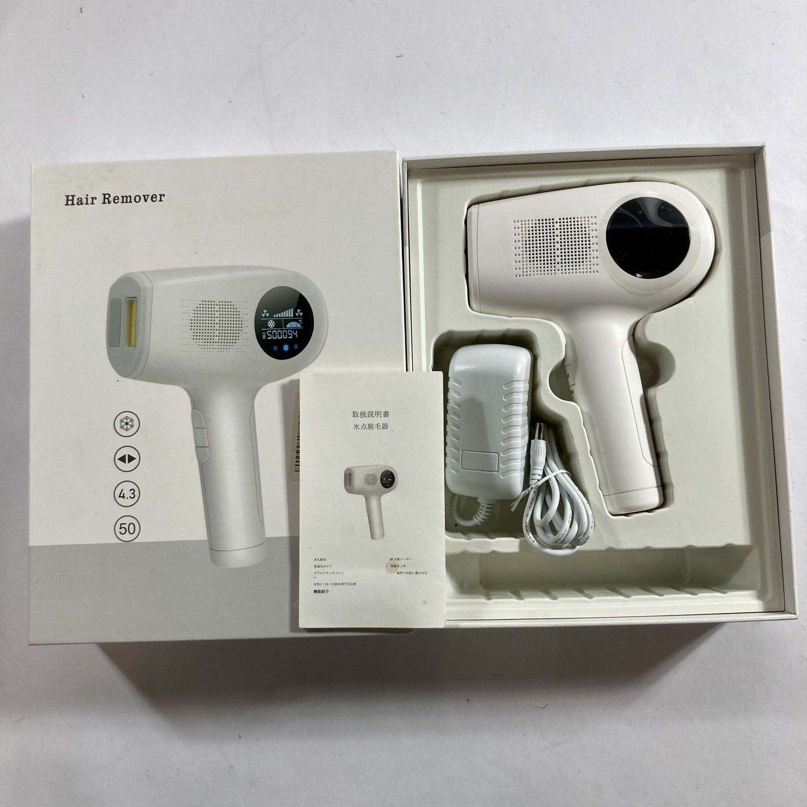 ☆ IPL 光脱毛器 miraie Hair Remover ミライエ ヘアリムーバー 家庭用