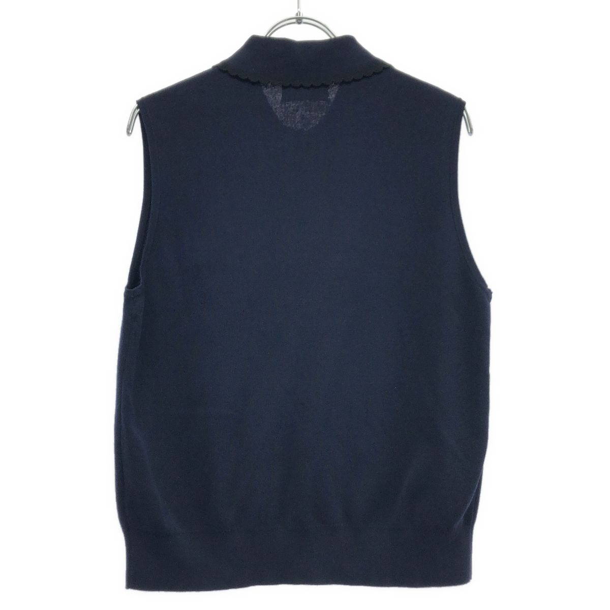 UNITED ARROWS ユナイテッドアローズ スカラップ レース ニットベスト