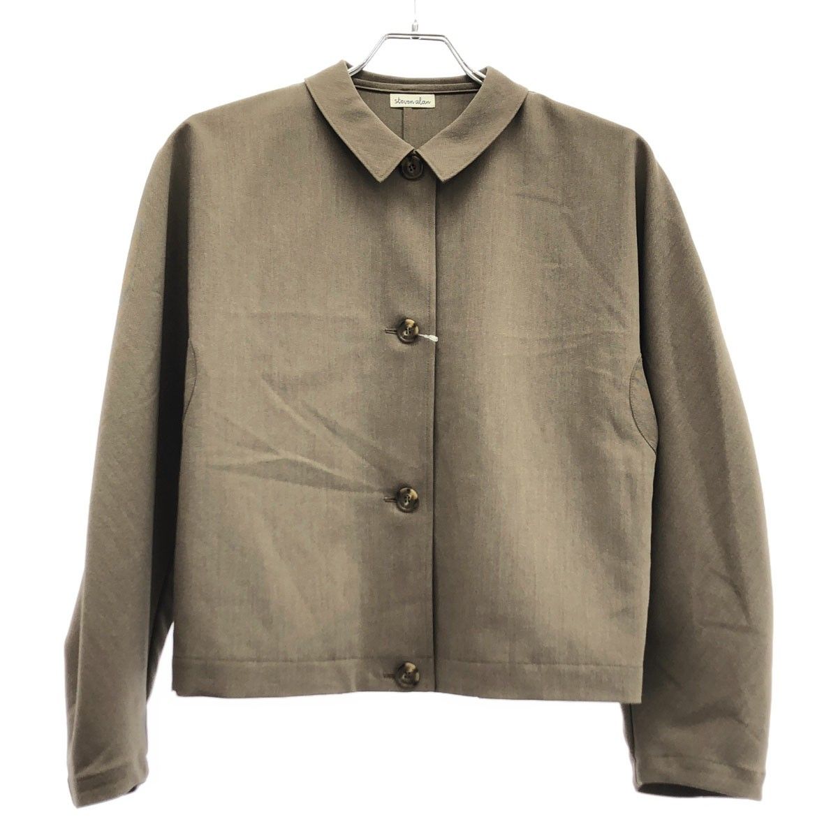 Steven Alan スティーブンアラン ロングスリーブ クロップドブラウス 