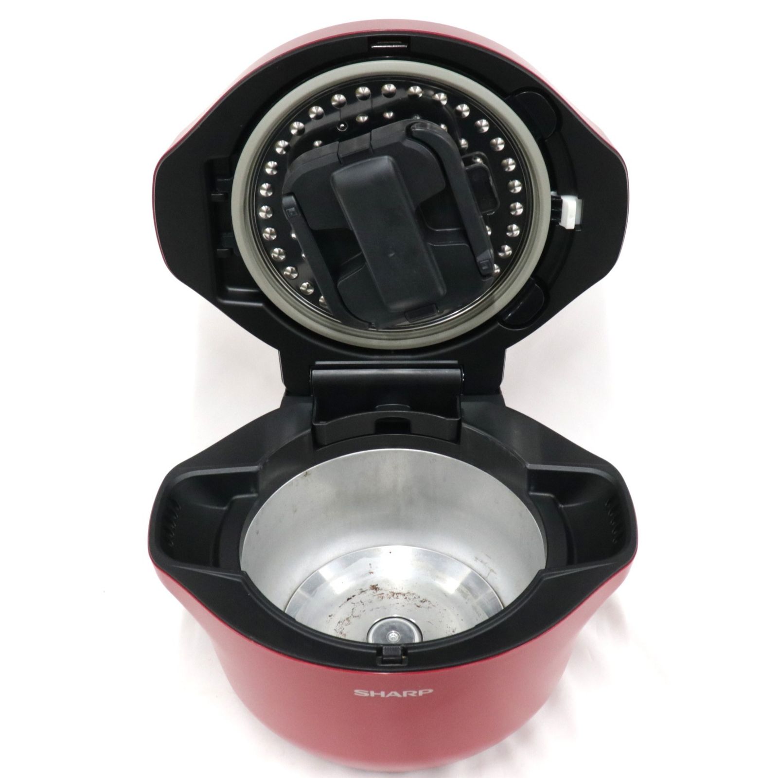 マロン‼️シャープ　ヘルシオホットクックKN-HW24G-R新品未使用 シャープ ヘルシオ ホットクック KN-HW24G-R [レッド系] 価格比較