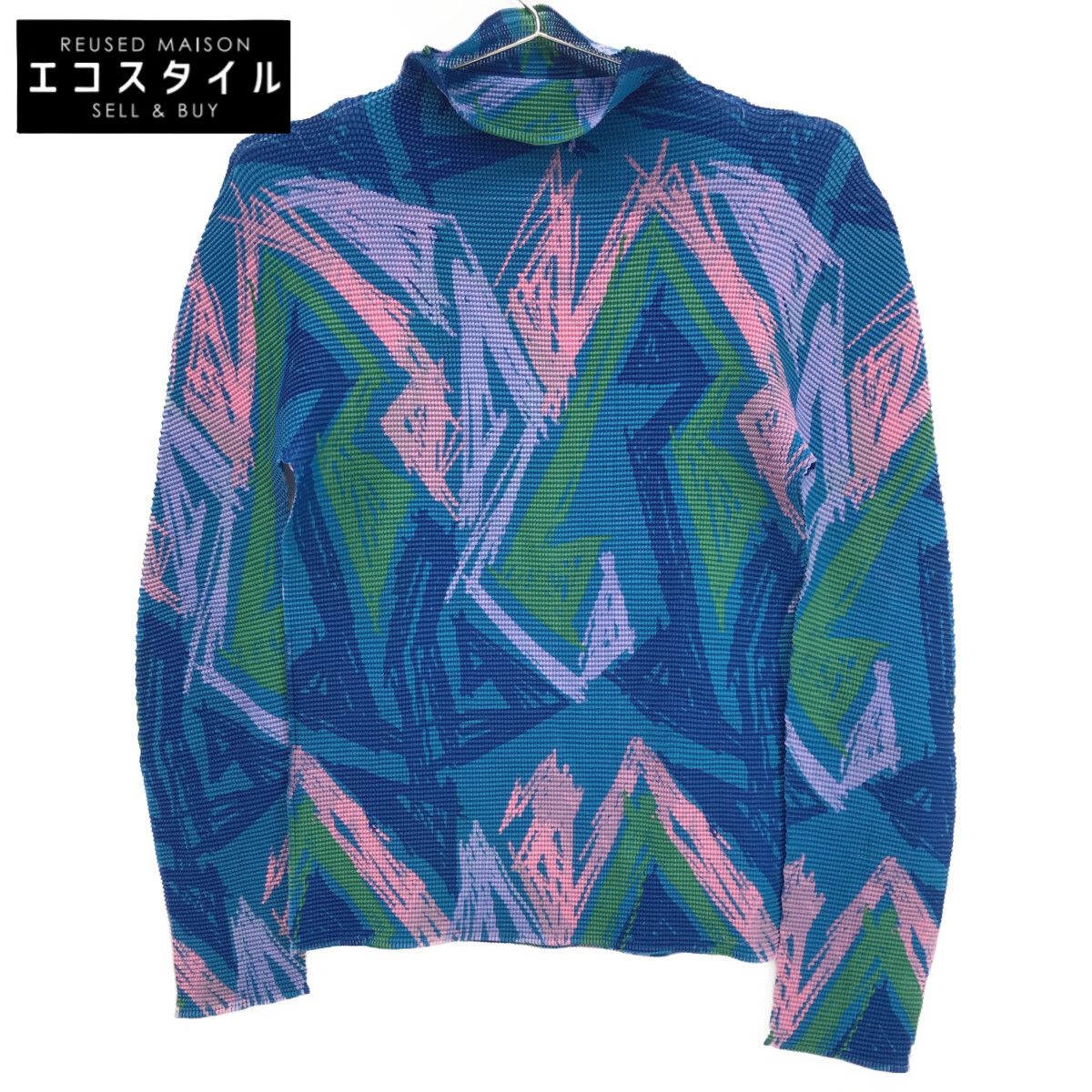 me ミー/イッセイミヤケ MI81FJ211 ﾏﾙﾁｶﾗｰ 総柄 ﾊｲﾈｯｸ ｶｯﾄｿｰ - メルカリ