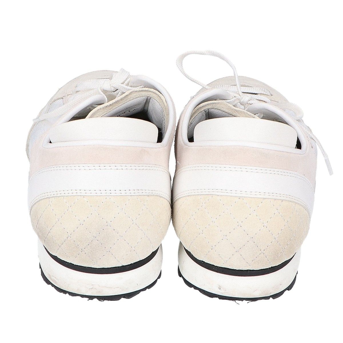 CHANEL シャネル G40014 ココマーク スエード ローカットスニーカー