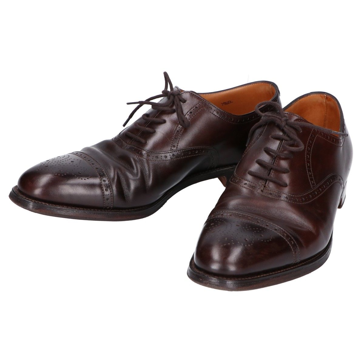 JOHN LOBB ジョンロブ SAUNTON 7000ラスト ミュージアムカーフ セミ