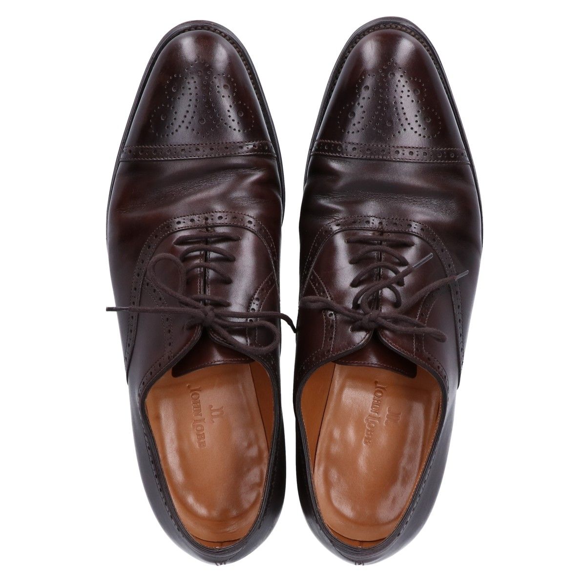 JOHN LOBB ジョンロブ SAUNTON 7000ラスト ミュージアムカーフ セミ