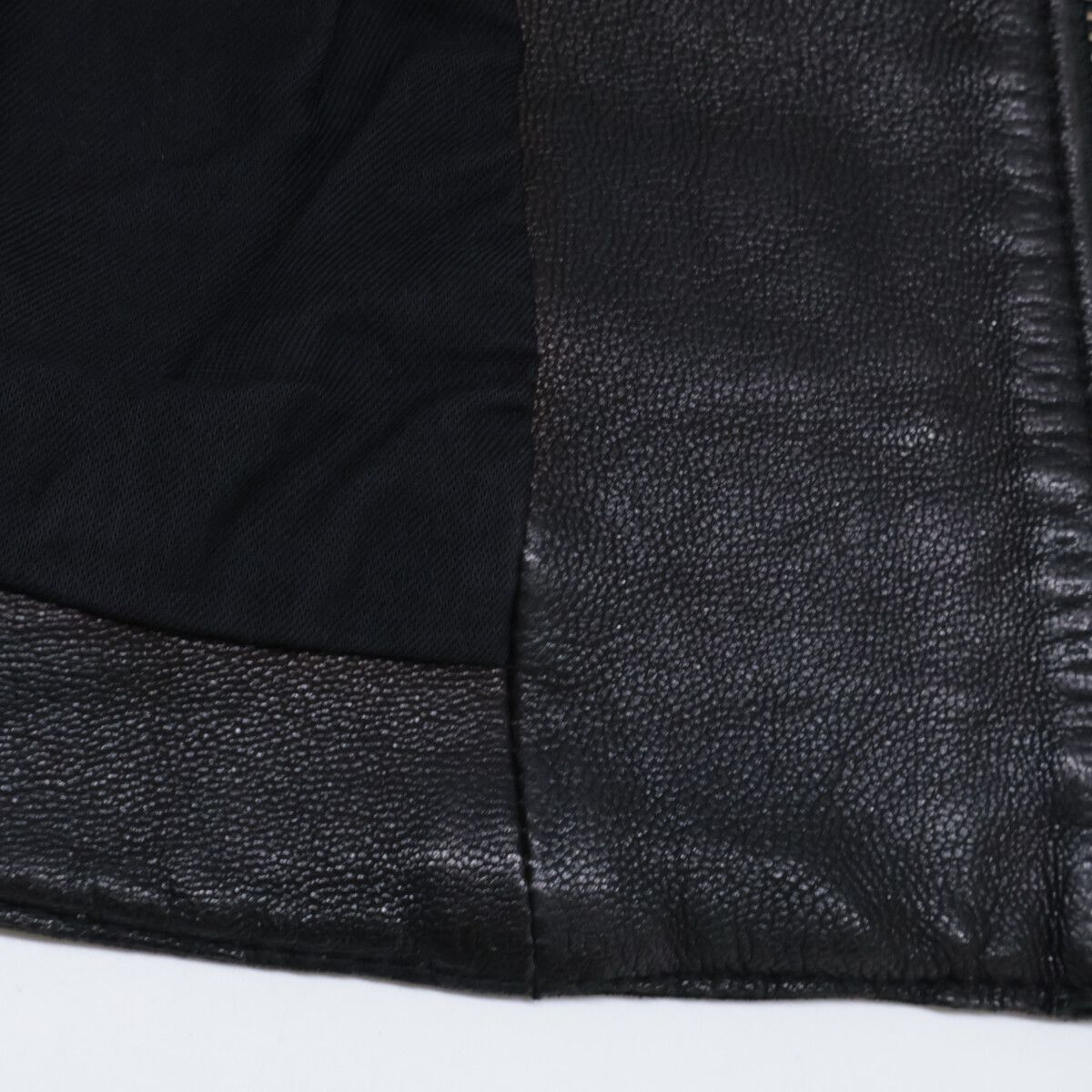 DOMENICO+SAVIO ドメニコアンドサビオ ﾌﾞﾗｯｸ DSM15ABZ07 ｺﾞｰﾄﾚｻﾞｰ