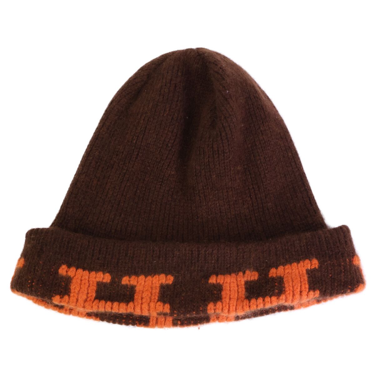 HERMES エルメス マルジェラ期 Hロゴ カシミヤ ニット帽 - メルカリ