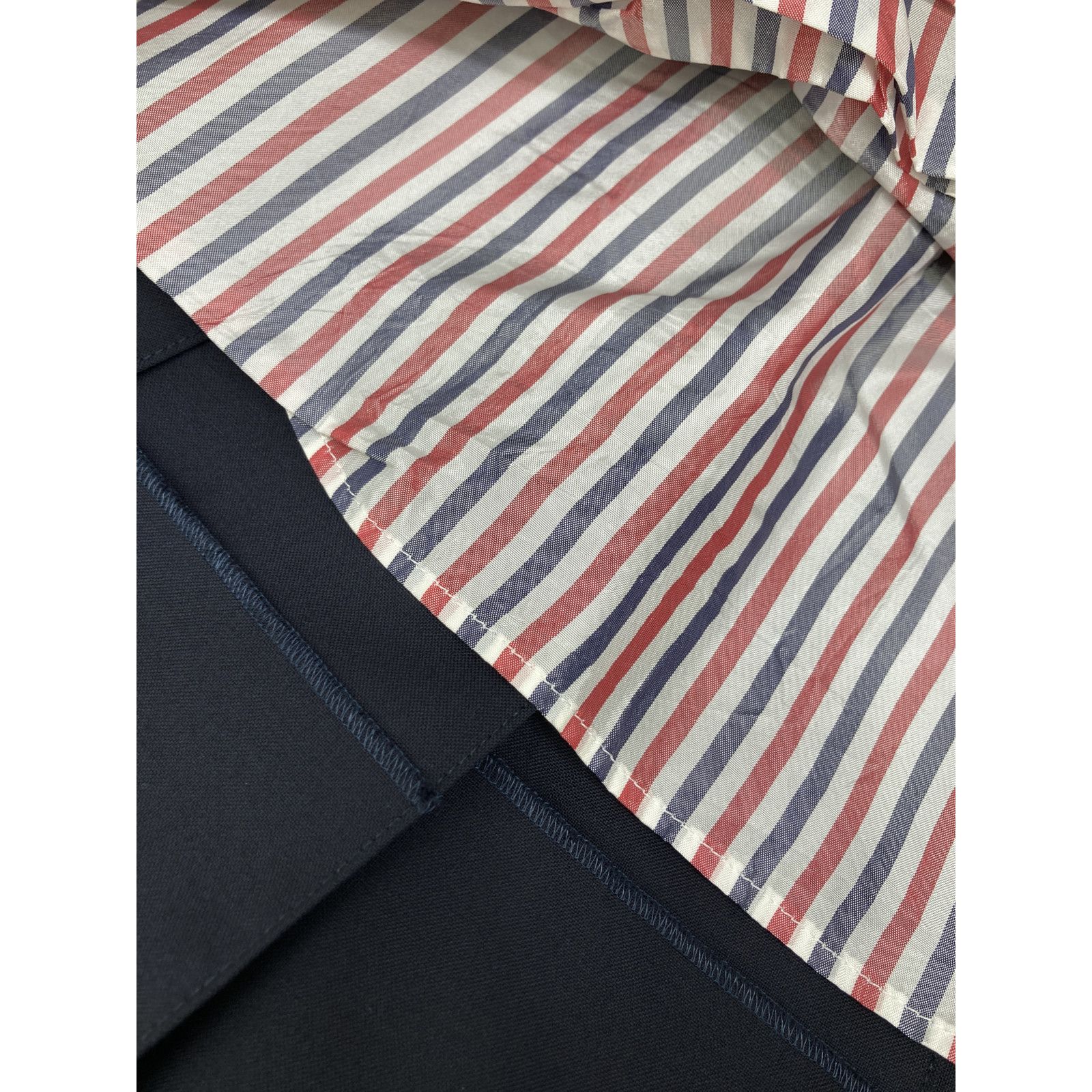 THOM BROWNE トムブラウン FGC402V-06146 ﾈｲﾋﾞｰ 平織り4BARﾌﾟﾘｰﾂﾐﾆｽｶｰﾄ  