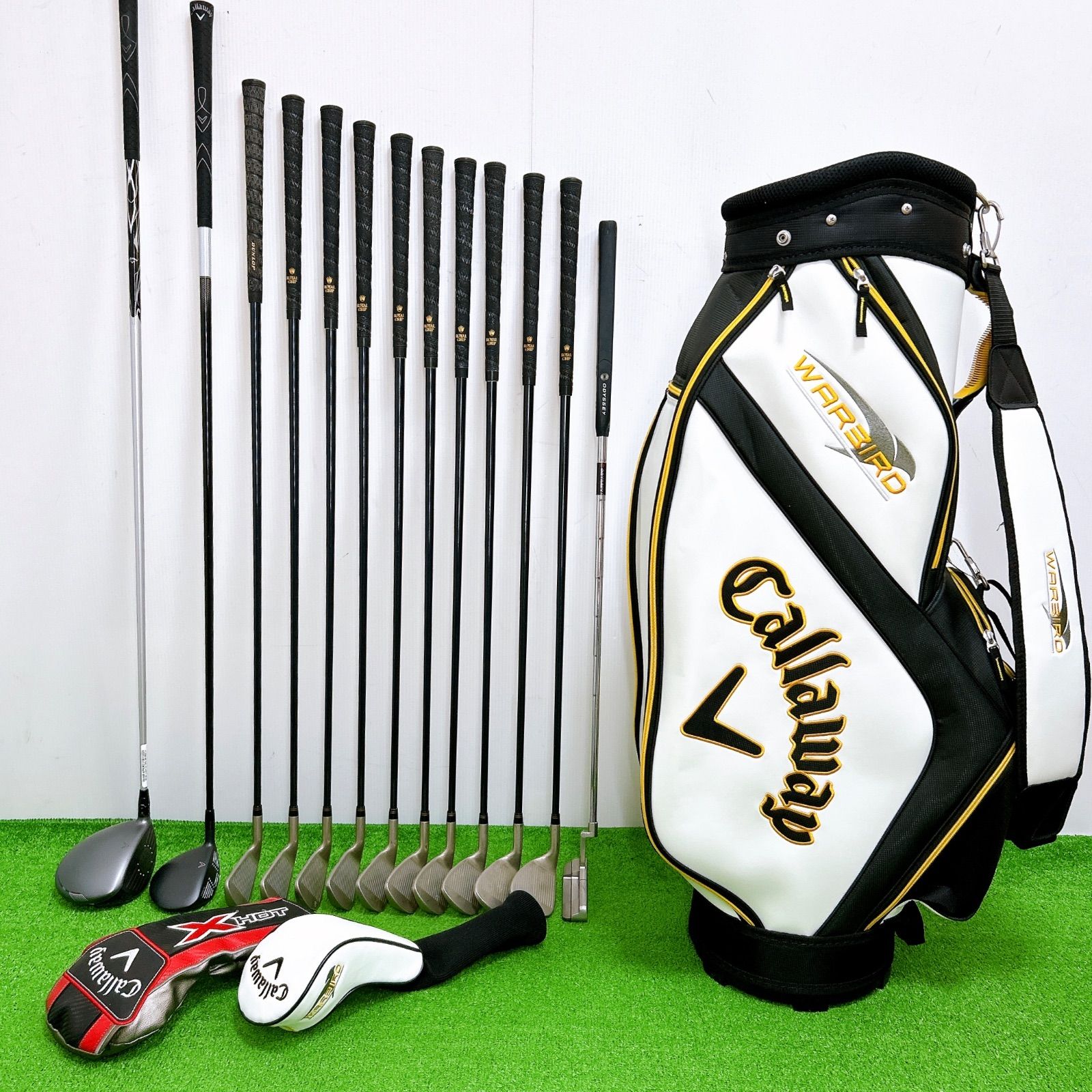 キャロウェイ X HOT ウォーバード ダンロップ メンズクラブセット 13本