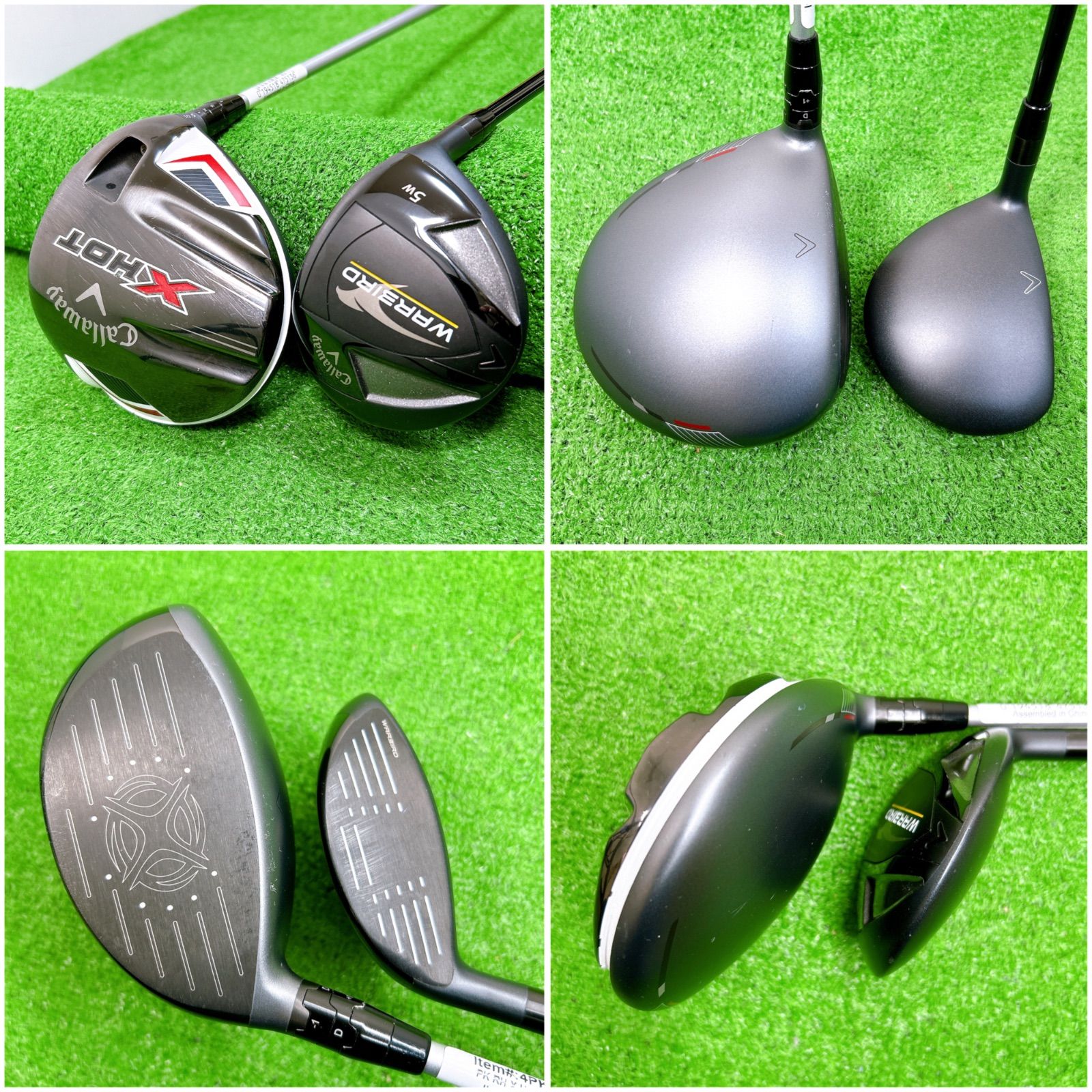 キャロウェイ X HOT ウォーバード ダンロップ メンズクラブセット 13本
