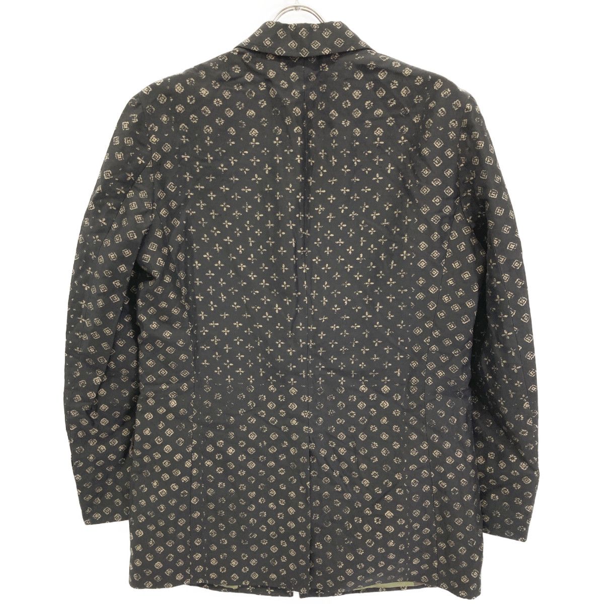 ETRO エトロ ﾌﾞﾗｯｸ ﾘﾈﾝ混 裏地ﾍﾟｲｽﾞﾘｰ ｼﾞｬｹｯﾄ 46 - メルカリ