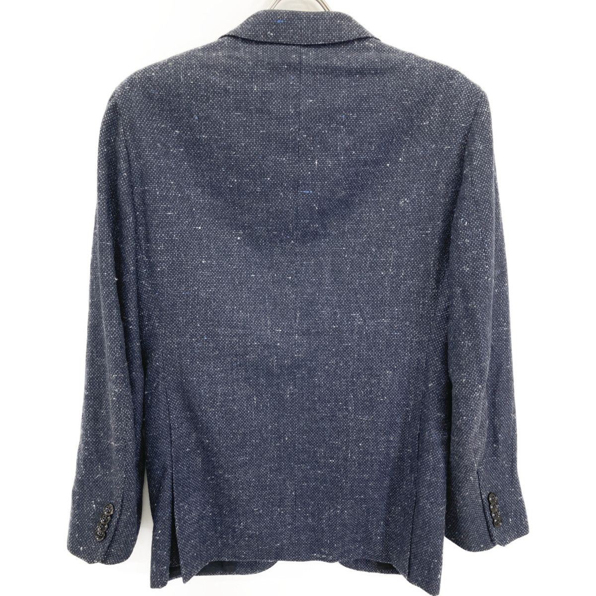 Ermenegildo Zegna エルメネジルドゼニア シルク混 ジャケット Ermenegildo Zegna エルメネジルドゼニア ﾈｲﾋﾞｰ Siena ｶｼﾐﾔｼﾙｸ混 2B