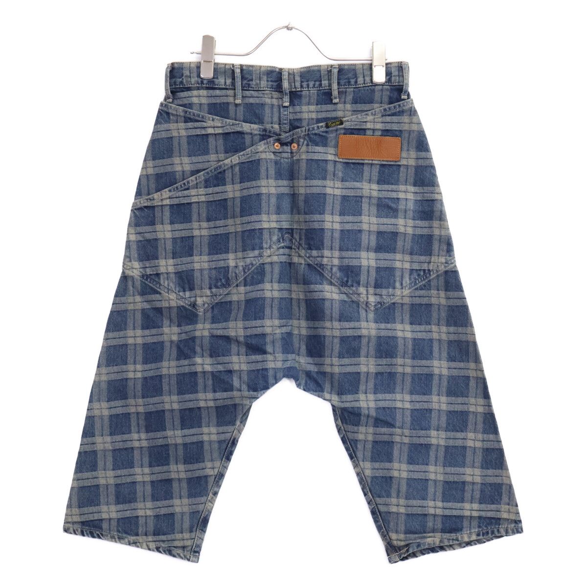 KAPITAL キャピタル ﾌﾞﾙｰ ﾁｪｯｸ ﾃﾞﾆﾑ ｻﾙｴﾙ ﾊﾟﾝﾂ XS - メルカリ