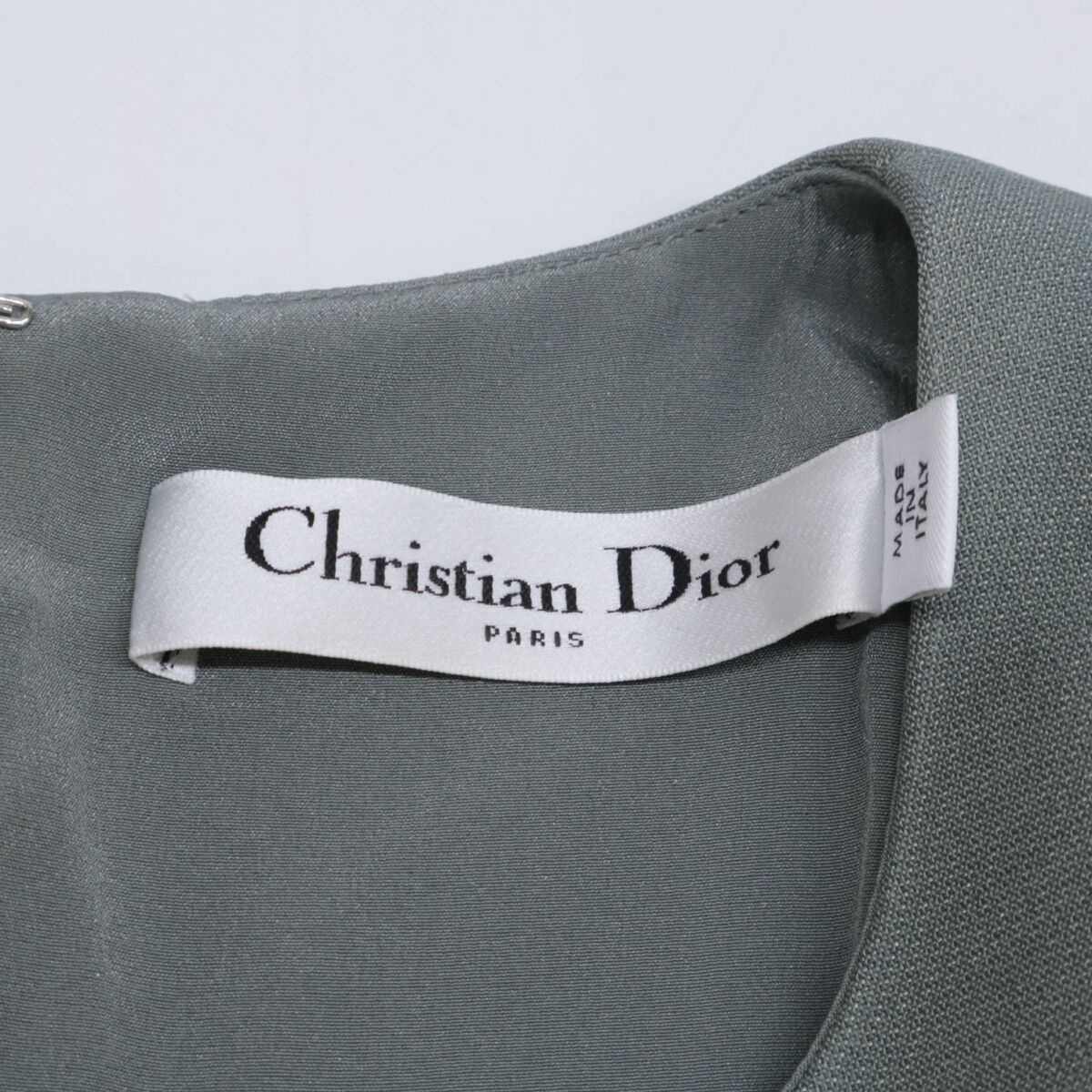 Christian Dior クリスチャンディオール 941R56A1166 ｼﾙｸ混 ｳｰﾙ ﾊﾞｯｸ