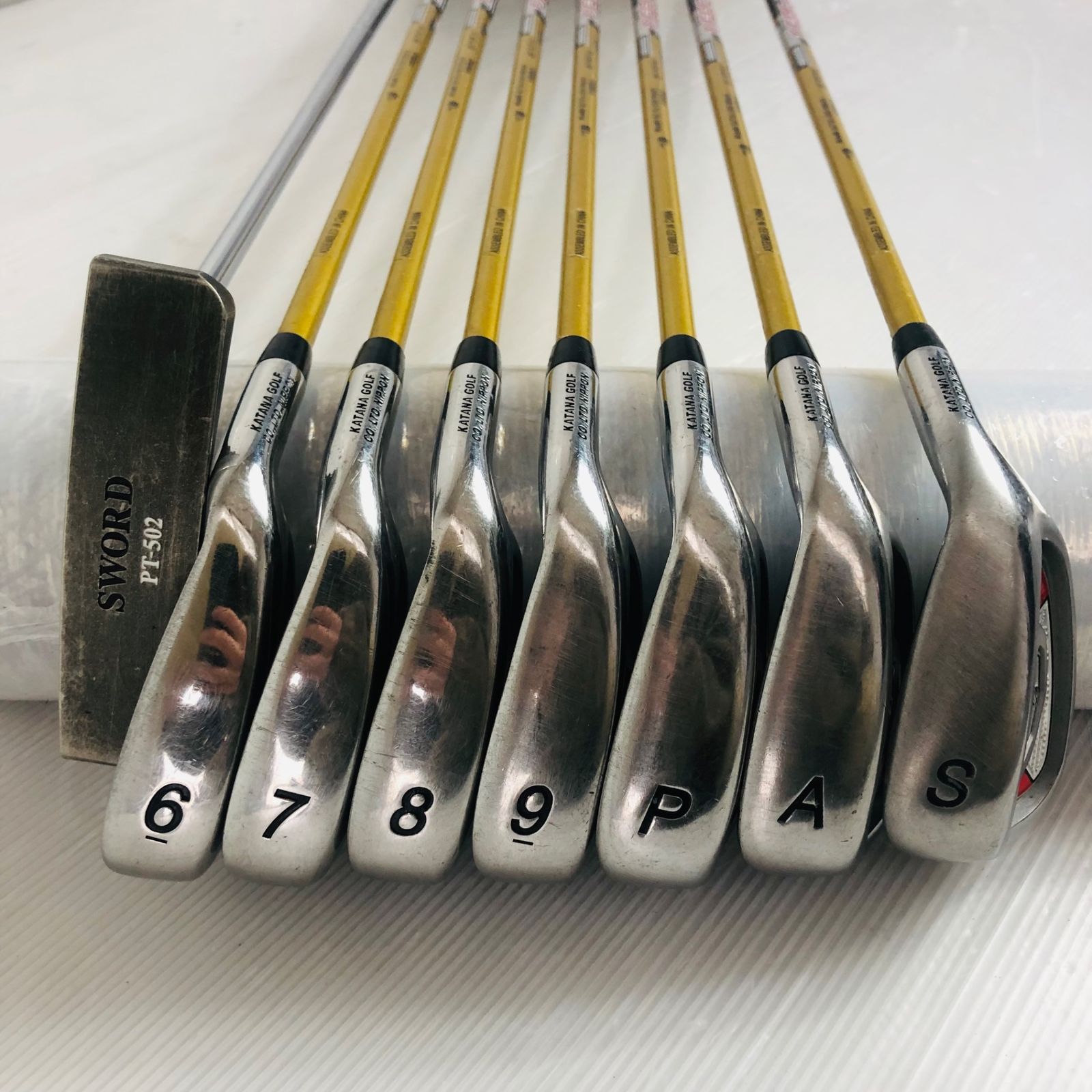 豪華 13本 KATANA カタナ SWORD ソード ATC 589-a メンズ ゴルフ