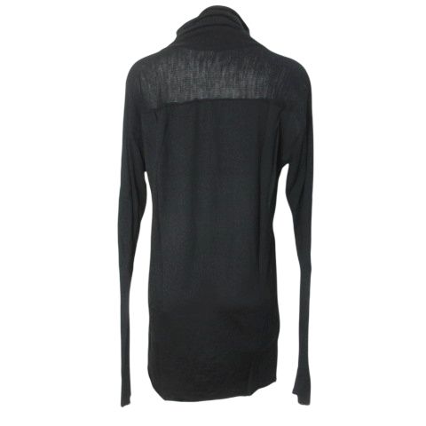 pas de calais 長袖ハイネックトップス 36 パドカレ pas de calais カットオフカットソー ニット 長袖 ハイネック