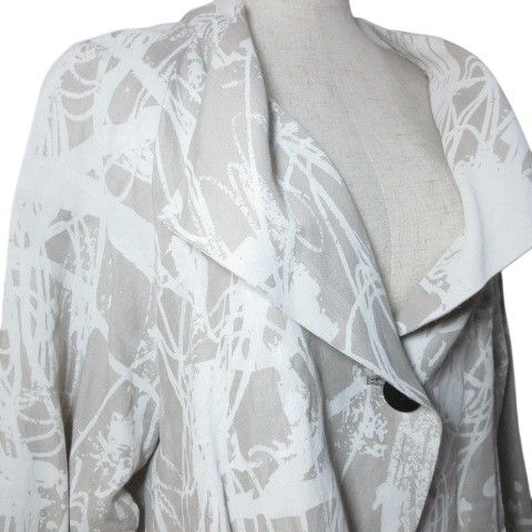 メフウ 芽風 MEFU センソユニコ ジャケット 12125009 プリント 総柄