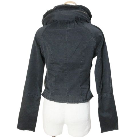 マウジー MOUSSY ミリタリージャケット ショート Y2K ジップアップ