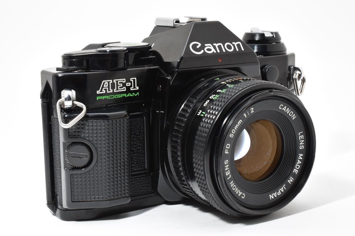 Canon AE-1 PROGRAM ブラック + NEW FD 50mm F2 RYM5445#61 - メルカリ