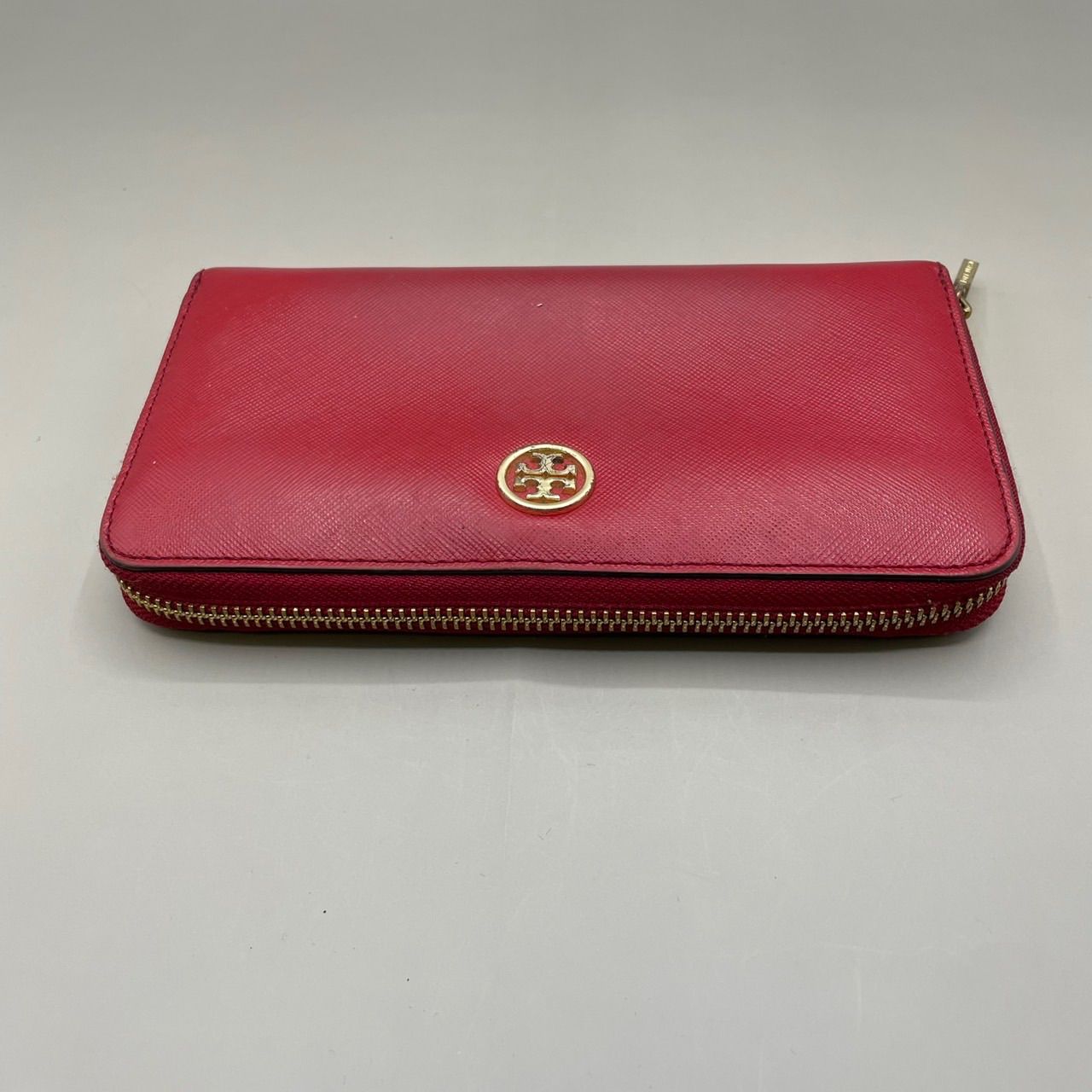 美品 TORY BURCH トリーバーチ 長財布 ロングウォレット ラウンド