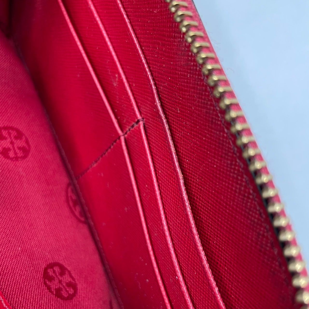美品 TORY BURCH トリーバーチ 長財布 ロングウォレット ラウンド 