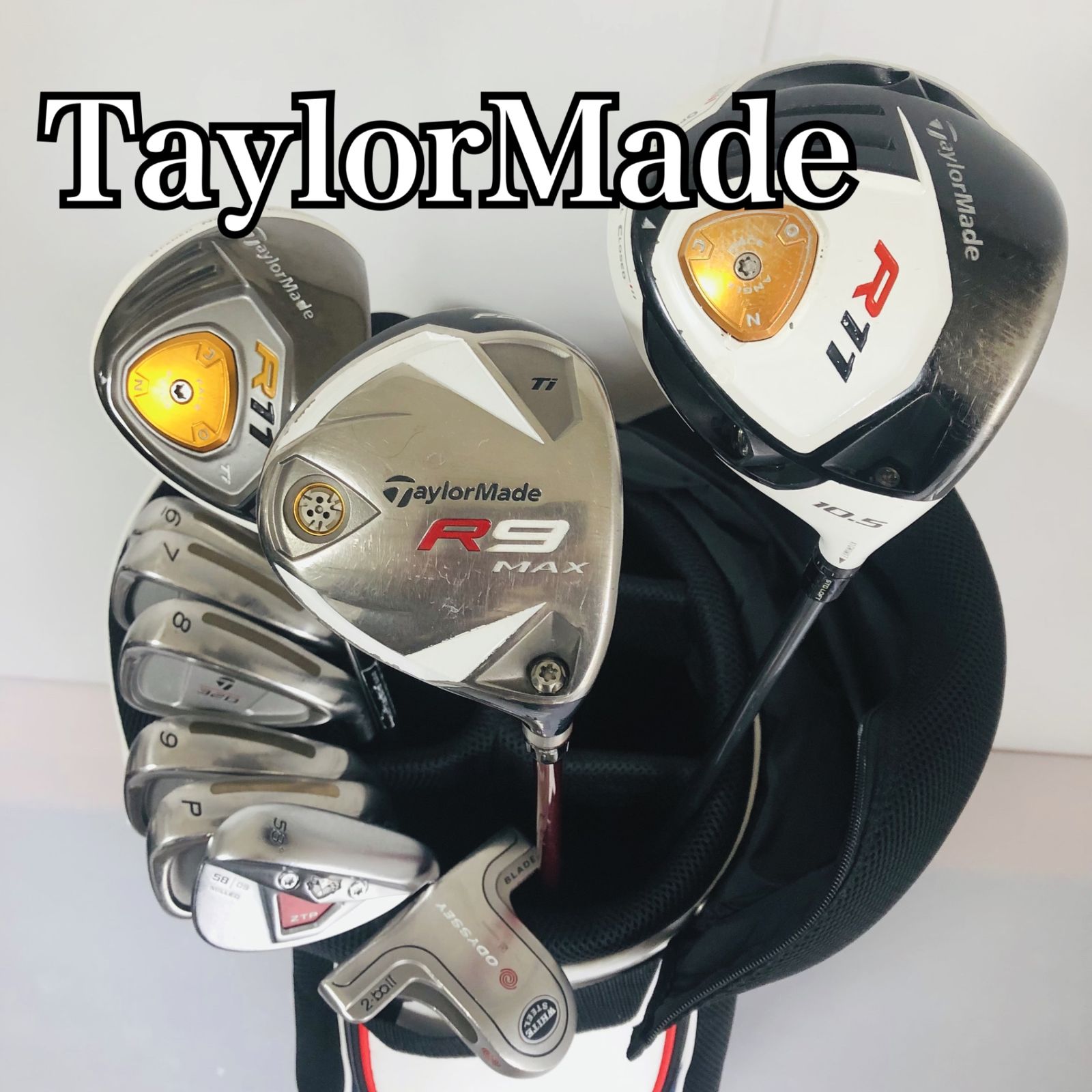 TaylorMade テーラーメイド メンズ ゴルフ クラブ セット 初心者 入門