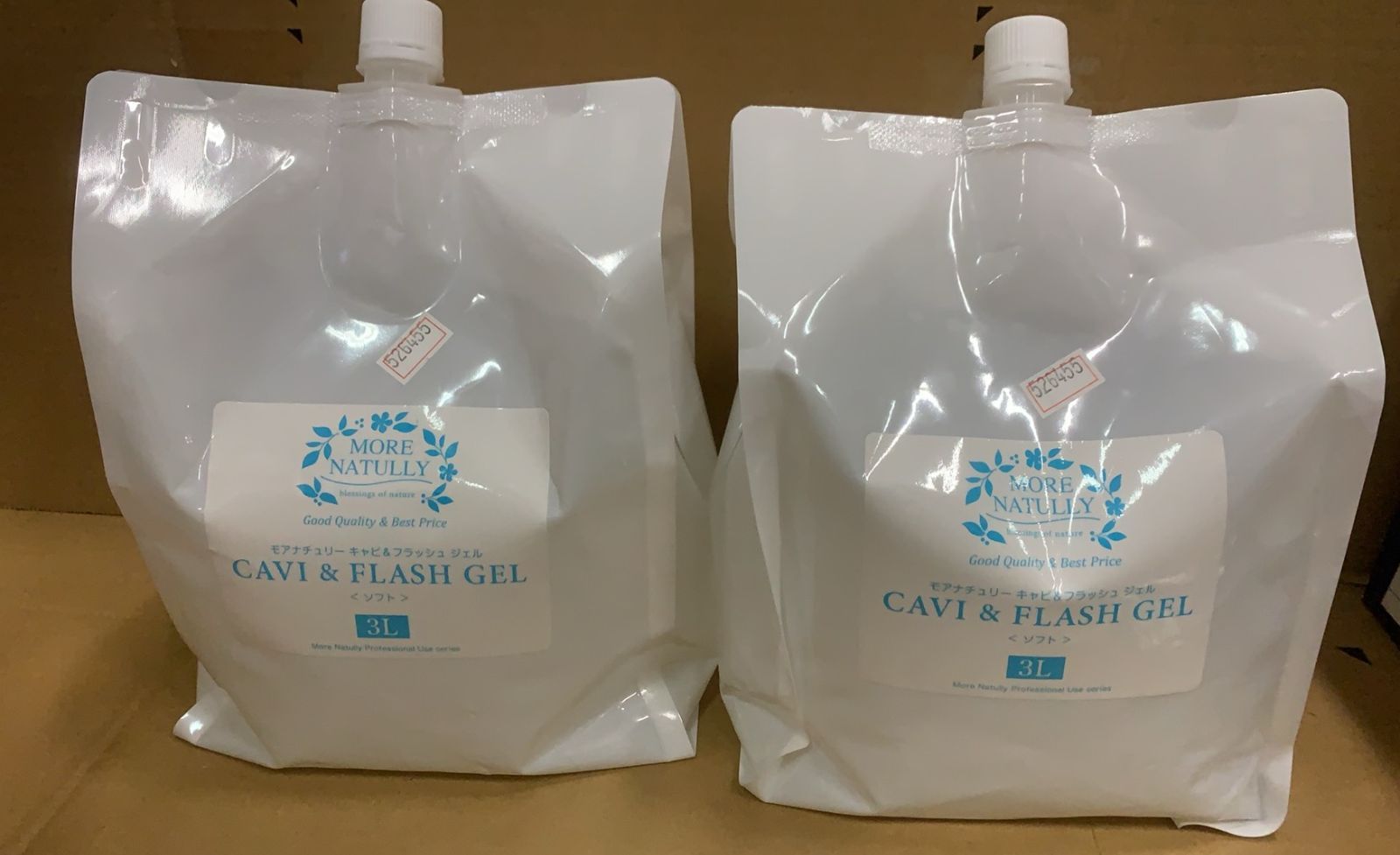 モアナチュリー キャビ&フラッシュジェル 【ソフト】3kg×2袋--526455