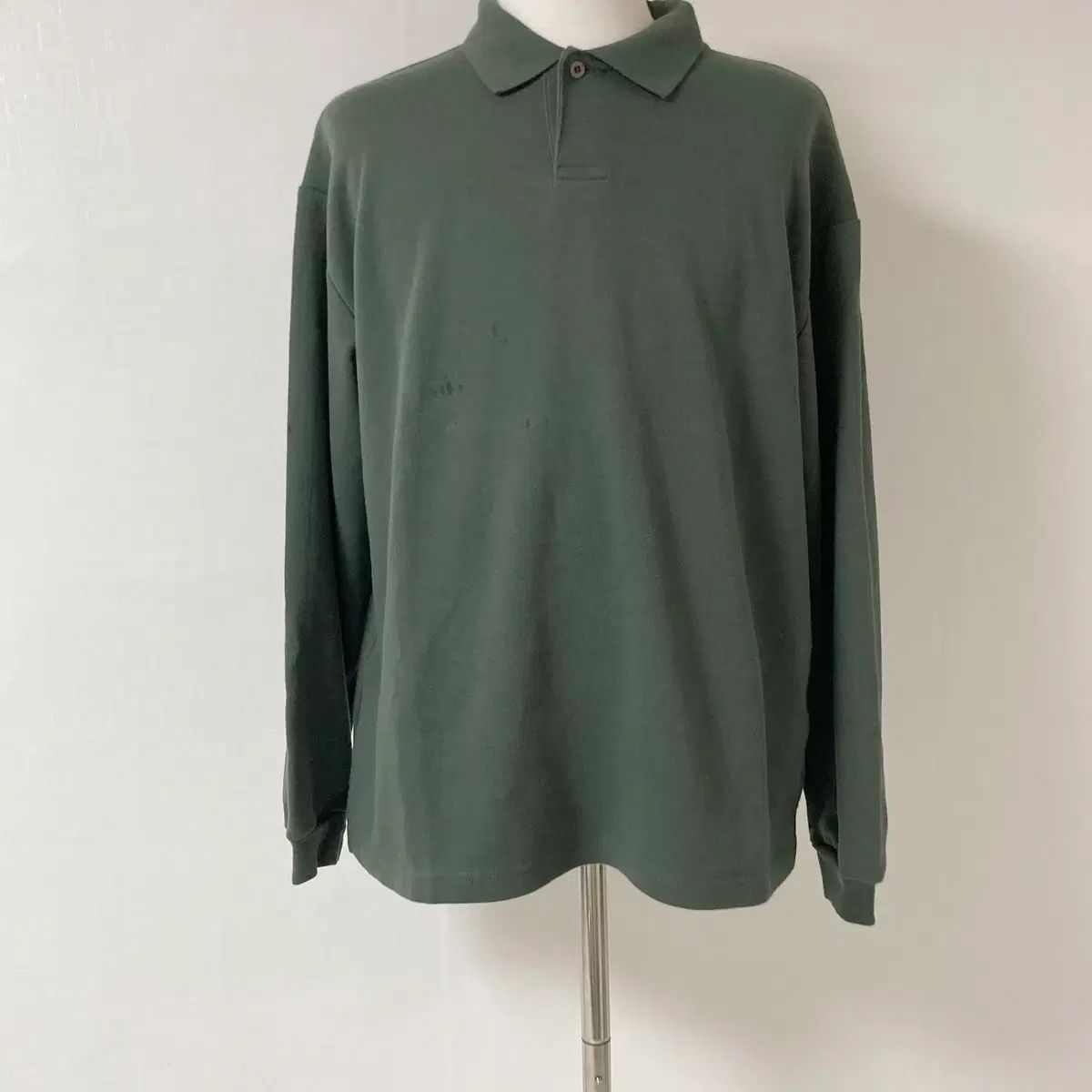 BRENSON カーキKIKA カラ メンズ長袖Tシャツ L ホホ店舗