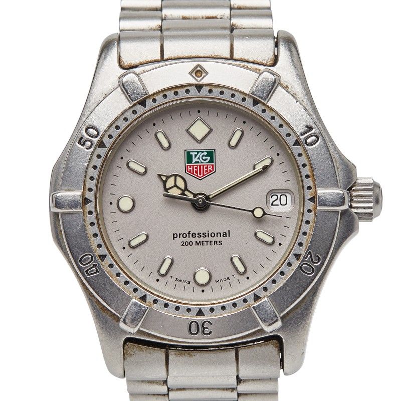 タグホイヤー プロフェッショナル WE1211-R グレー シルバー