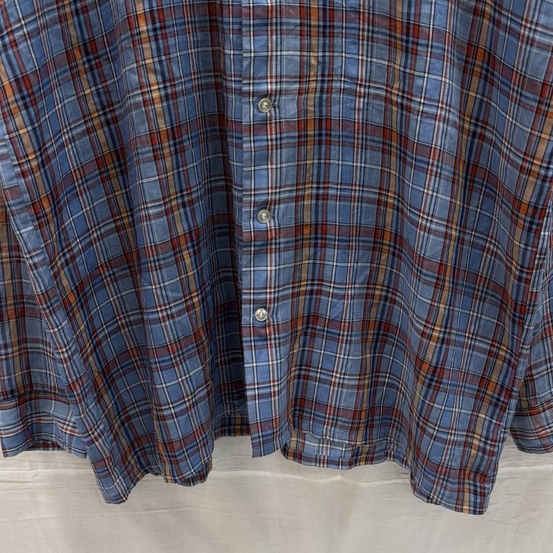 ディーシー 70-80年代 ビンテージ USA製 ビッグサイズ チェック柄 長袖