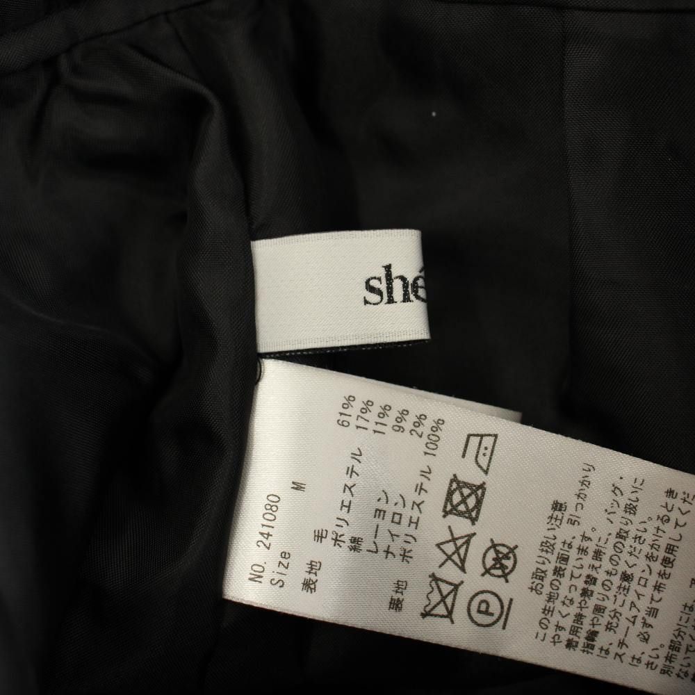 シェリエ CHERIE ショートパンツ キュロット ミニ ツイード 千鳥格子柄  