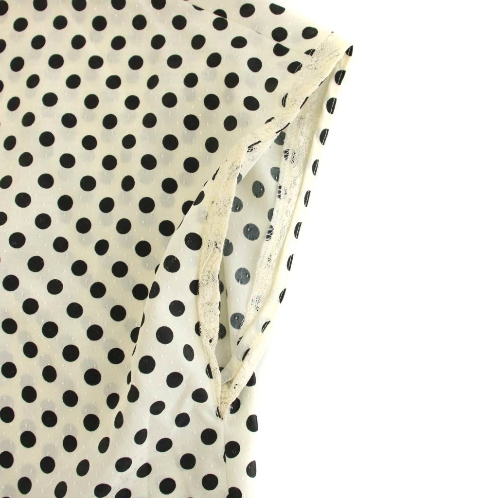 ピンクハウス PINK HOUSE ワンピース ロング 白 ホワイト 黒 ブラック  