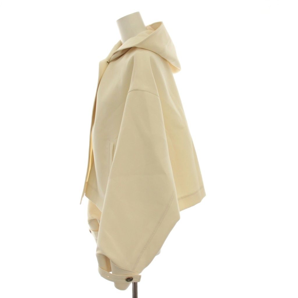 deres short coat コート デレス deres Violetta switch neck feather short coat スイッチ