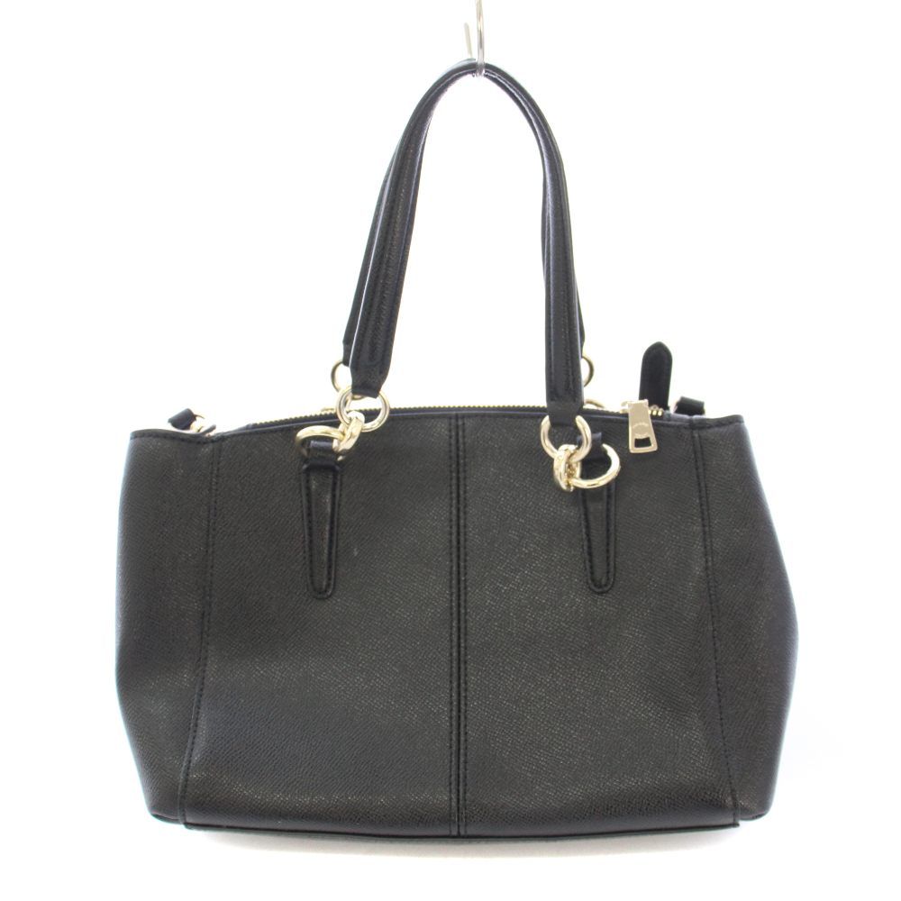 コーチ COACH 2WAY ショルダーバッグ ハンドバッグ レザー ロゴ