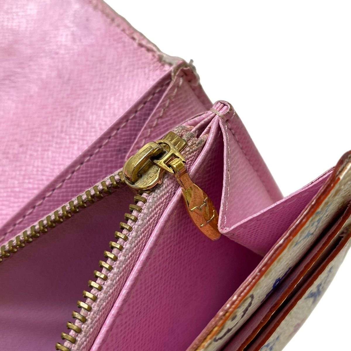 ルイヴィトン モノグラム・マルチカラー ポルトフォイユ・サラ リッチ ルイヴィトンポルトフォイユサラ リッチ/ブロン ユニセックス