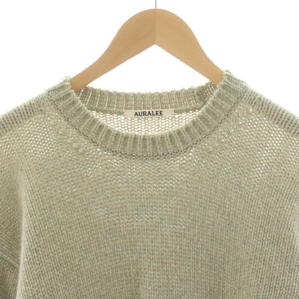 オーラリー AURALEE 20AW CAMEL WOOL MIX KNIT P/O ニット セーター