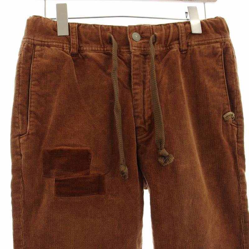 レミレリーフ REMI RELIEF コーデュロイパンツ イージーパンツ S 茶