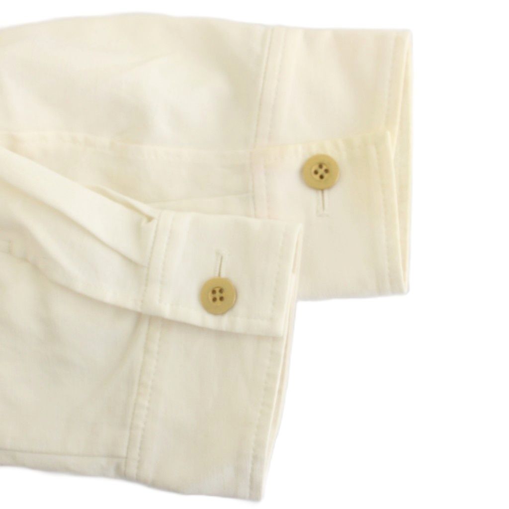 アナイ ANAYI シャツジャケット ブラウス 長袖 38 白 /YM △H - メルカリ