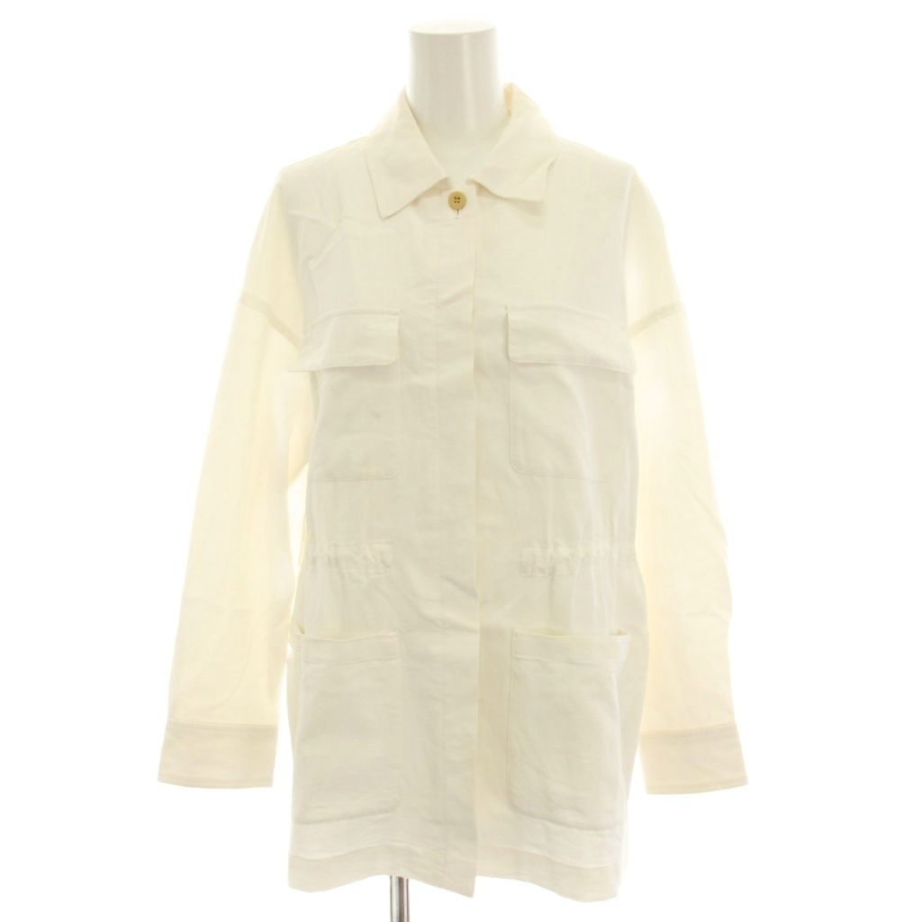 アナイ ANAYI シャツジャケット ブラウス 長袖 38 白 /YM △H - メルカリ