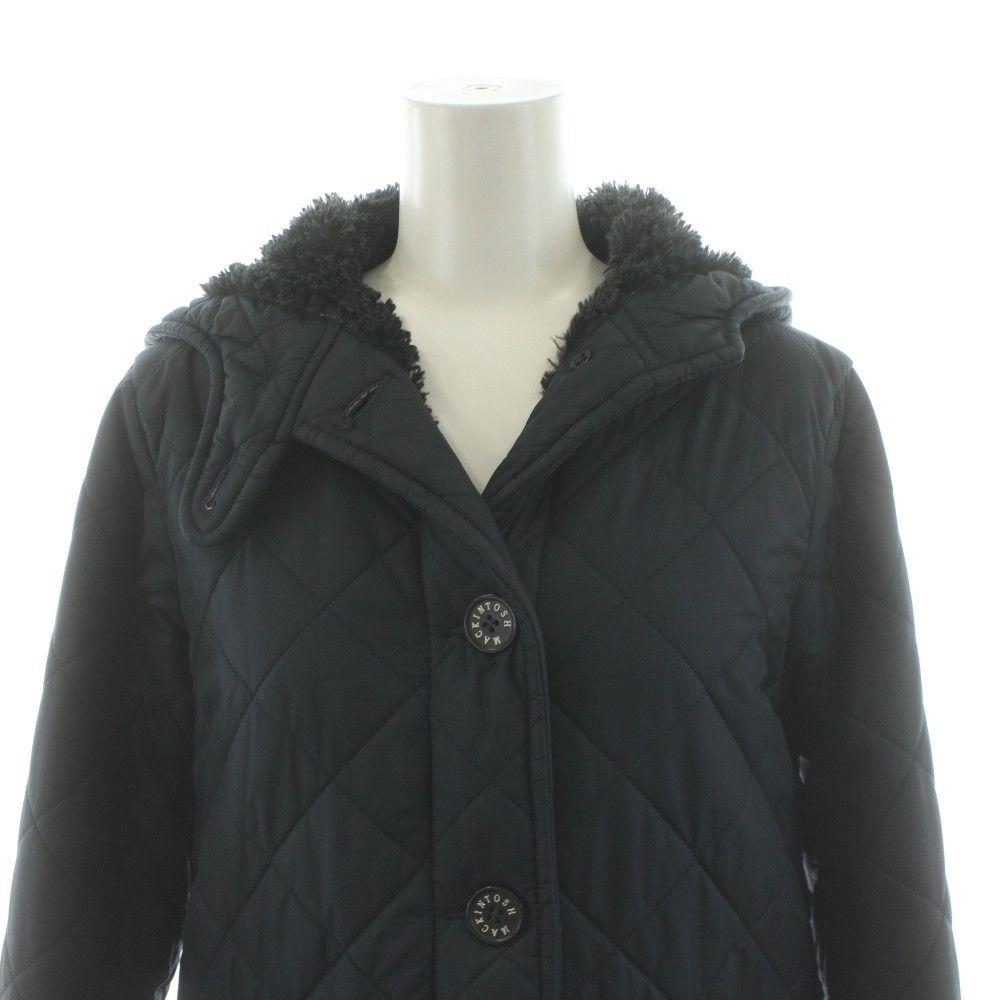 マッキントッシュ MACKINTOSH キルティングコート ロング丈 裏ボア