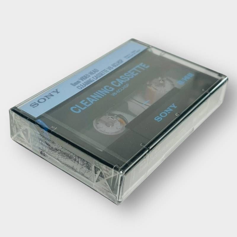 SONY 8mm/Hi8 ビデオヘッドクリーニングカセット V8-6CLHSP 非売品 未
