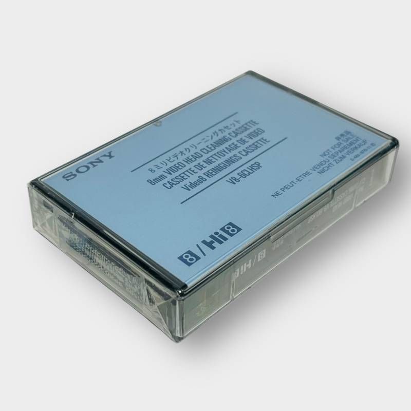 SONY 8mm/Hi8 ビデオヘッドクリーニングカセット V8-6CLHSP 非売品 未