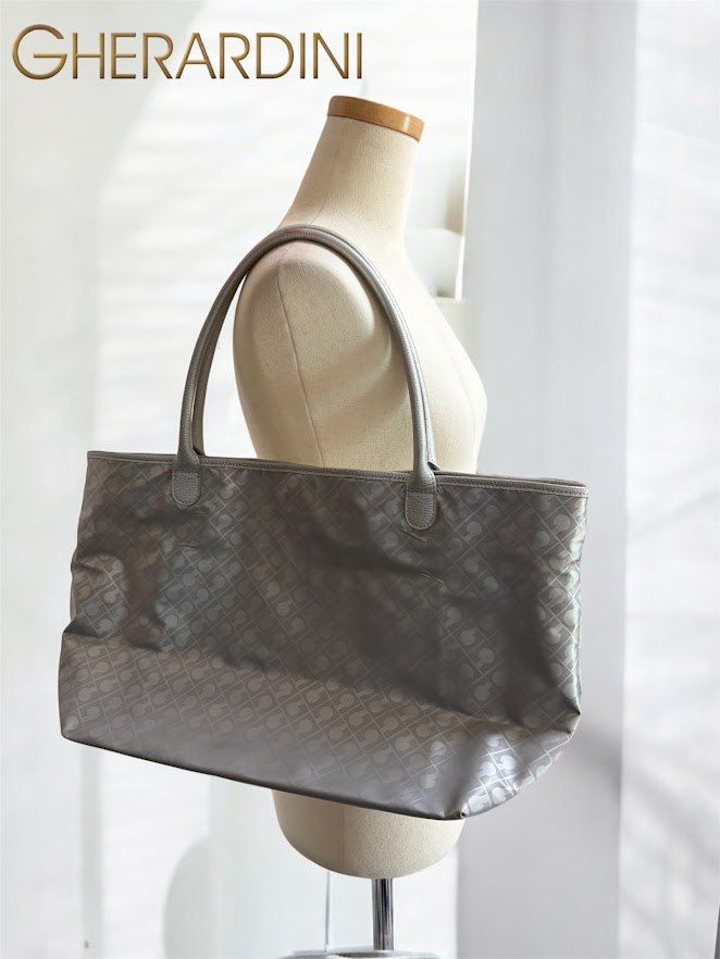 ☆ GHERARDINI ゲラルディーニ トートバッグ ソフティ silver シルバー