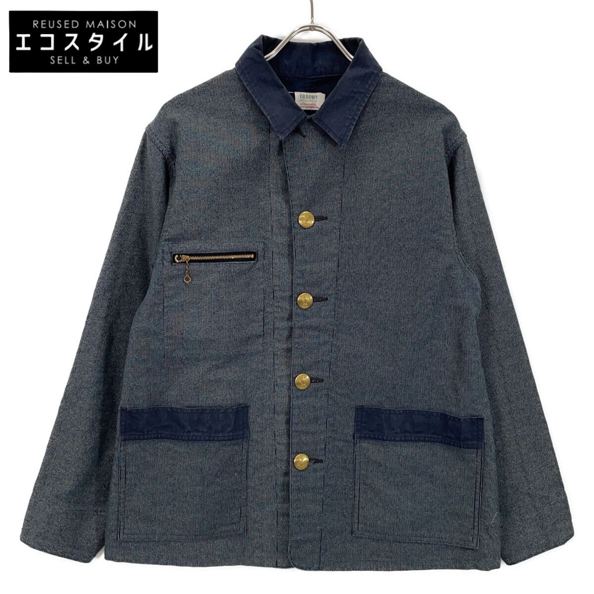 TROPHY CLOTHING トロフィークロージング ﾈｲﾋﾞｰ 抜染ﾓｰﾙｽｷﾝ TR23AW-503 